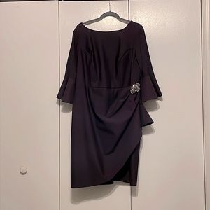 Alex Evenings aubergine ladies formal dress size 20